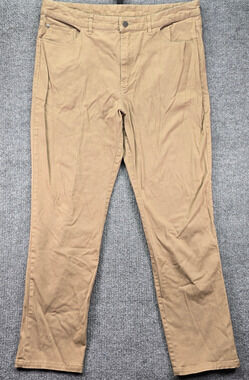 Free Fly Pants Mens 36x32 Khaki Anchor 5 Pocket Travel Outdoor Stretch Chinos